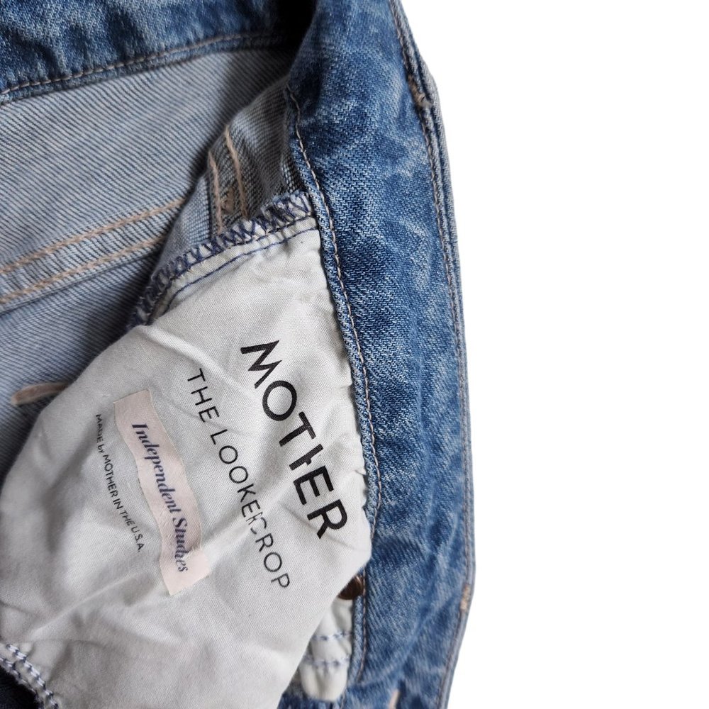 Mother Jeans The Looker Crop Size 29 We're All in This Together Denim Jean - Picture 4 of 8